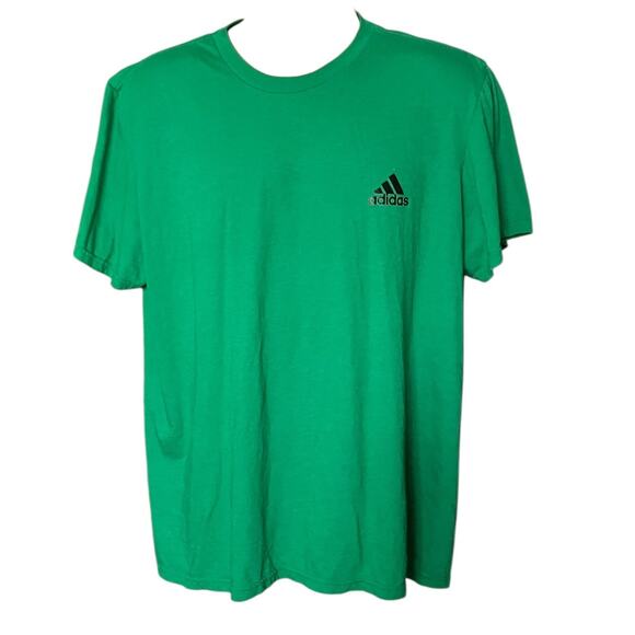 Adidas Go-To Performance Tee Green XL | Lightweight Training Shirt - Picture 1 of 6